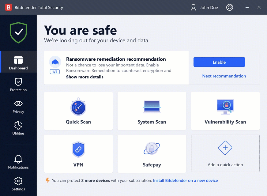 Safepay not starting automatically - step 1