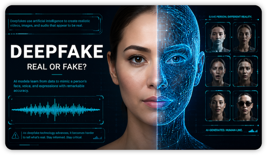 deepfake 的概念 - 真實還是虛假?