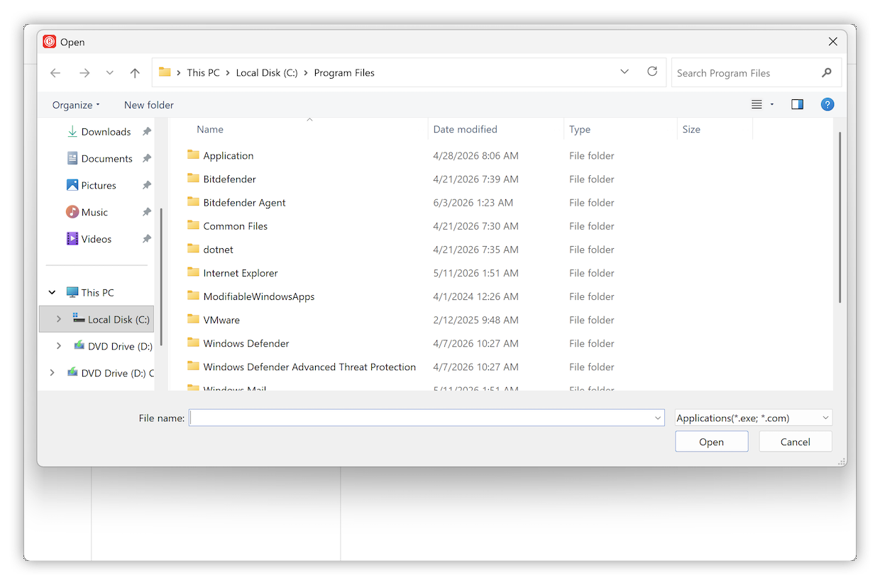 如何將應用程式新增至「分流管道」 - Windows